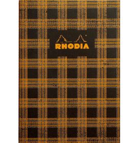 Rhodia - Heritage Collection - Sewn Spine - Graph - 32 Sheets - 9 3/4 x 7 1/2" - Tartan