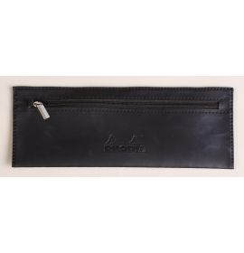 Rhodia - Leather Pencil Case - Black