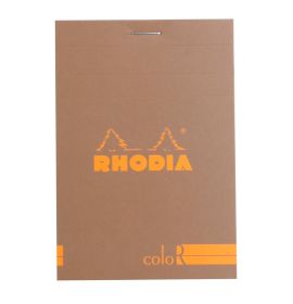 Rhodia ColorR Premium Stapled Notepad