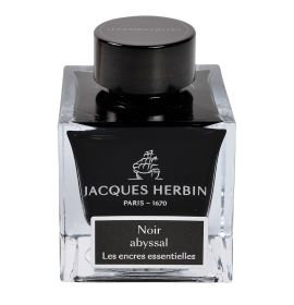 #13109JT - Jacques Herbin "Essential" Bottled Inks - 50 ml - Noir Abyssal