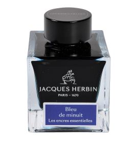 #13119JT - Jacques Herbin "Essential" Bottled Inks - 50 ml - Bleu de Minuit