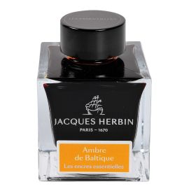 #13141JT - Jacques Herbin "Essential" Bottled Inks - 50 ml - Ambre de Baltique