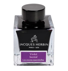 #13173JT - Jacques Herbin "Essential" Bottled Inks - 50 ml - Violet Boreal