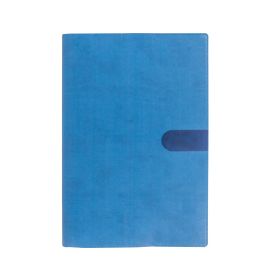 #1512Q5 Quo Vadis Minister 2023 Weekly/Monthly Planner 13 Months, Dec. to Dec. Compact 6 1/4 x 9 3/8" Bound, Refillable Smooth Vinyl Blue