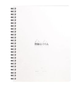 #193411 Rhodia Classic Meeting Book, Ice, Lined, 6 ½ x 8 ¼