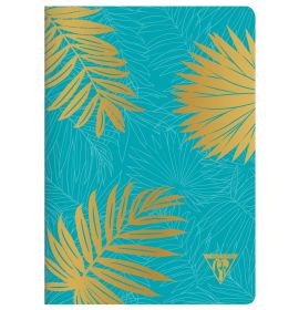 #194136 - Clairefontaine - Notebook Collections - Neo Deco - Turquoise - Lined - 48 Sheets - Ivory Paper - A5
