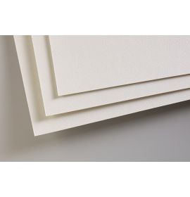 #96020 - Clairefontaine Pastelmat - Sheets - Light Grey - Five Sheets - 360g - 19 1/2 x 25 1/2