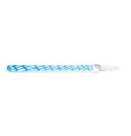 H217/14 - Herbin Straight Glass Dip Pen - Bleu Calanque