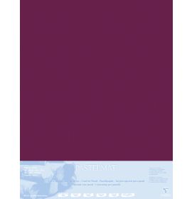 #396016 - Clairefontaine - Pastelmat - Mounted Boards - 27 1/2 x 39 1/2" - Wine