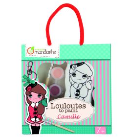 Avenue Mandarine - Cloth Doll Keychain Kits - Camille