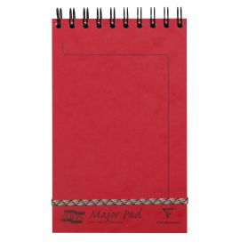 Clairefontaine - Europa Notepads - Wirebound - Lined - 150 Sheets - 5 x 8 1/8" - Red