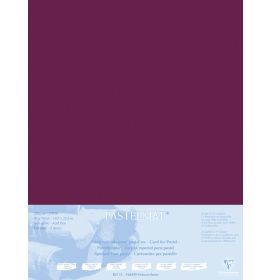 #496016 - Clairefontaine - Pastelmat - Mounted Boards - 19 3/4 x 27 1/2" - Wine
