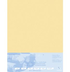 #496023 - Clairefontaine - Pastelmat - Mounted Boards - 19 3/4 x 27 1/2" - Maize