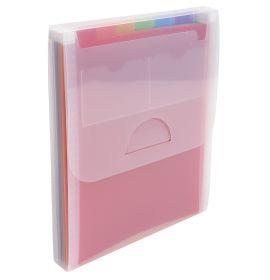 Exacompta - Crystal Collection - 6-Pocket Expanding Accordion File - A4