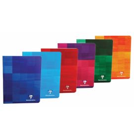 #63682 Clairefontaine Classic Notebooks Side Staplebound 6 x 8 ¼ Graph Assorted Covers 48 sheets