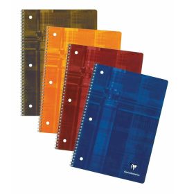 Clairefontaine - Classic Notebook - Wirebound - Lined with Margin - 90 Sheets - 8 1/4 x 11 3/4" - Assorted