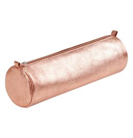 Clairefontaine - Leather Accessories - Iridescent Leather Pencil Case - Copper