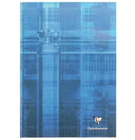 Clairefontaine - Classic Notebook - Hardcover - Lined - 96 Sheets - 8 1/4 x 11 3/4" - Blue