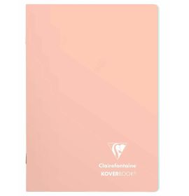 Clairefontaine - Koverbook Blush - Staplebound - Lined - 48 Sheets - A5 - Coral