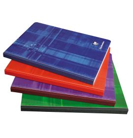 Clairefontaine - Classic Notebook - Clothbound - Lined - 96 Sheets - 3 1/2 x 5 1/2" - Assorted