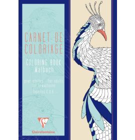 #97506 Clairefontaine Coloring Books for Grown Ups 8 1/2 x 11 3/4 Nature""