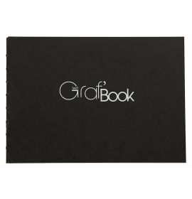 Clairefontaine - Sketchbook - Graf'Book 360 - Book Binding - 100 Sheets - 4 1/3 x 6 2/3"