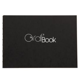 Clairefontaine - Sketchbook - Graf'Book 360 - Book Binding - 100 Sheets - 7 1/2 x 9 5/6"
