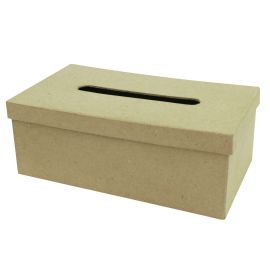 #AC657 Decopatch Papier Mache Napkin Box" 5 x 9 x 3"