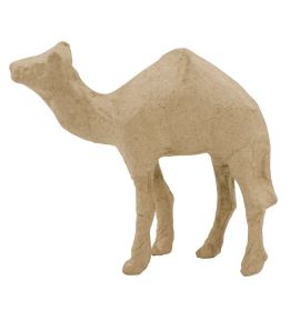 Decopatch Papier-Mache Small Animal Figurines - 4 1/2 to 5" - Camel #2
