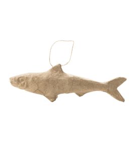 Decopatch Papier-Mache Small Animal Figurines - 4 1/2 to 5" - Sardine