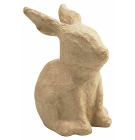 AP176 Decopatch Animal Figurines Papier-Mache Hare 4 to 5"