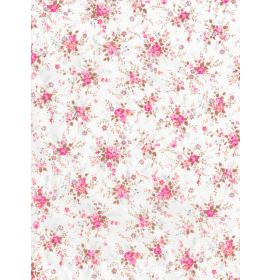 Decopatch Papers - Pack of 3 sheets - 11 3/4 x 15 3/4 - Rose Spray