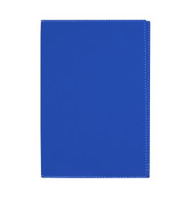 #1522Q5 Quo Vadis Minister 2023 Weekly/Monthly Planner 13 Months, Dec. to Dec. Compact 6 1/4 x 9 3/8" Bound, Refillable Grained Leatherette Blue