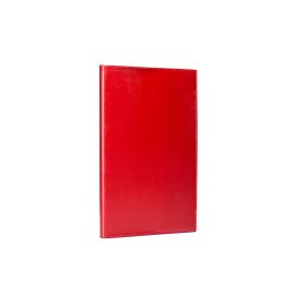 #1535Q5 Quo Vadis 2023 Minister Weekly/Monthly Planner 13 Months, Dec. to Dec. 6 1/4 x 9 3/8" Smooth Faux Leather Soho Red