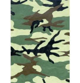 #FD20/323 Decopatch Camouflage Pack of 20 sheets of 1 design Decoupage paper 11 3/4 x 15 3/4 20