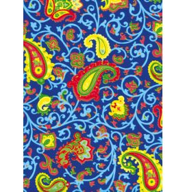 #FD20/352 Decopatch Blue Paisley Pack of 20 sheets of 1 design Decoupage paper 11 3/4 x 15 3/4 20