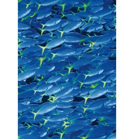 #FD20/453 Decopatch Blue School Fish Pack of 20 sheets of 1 design Decoupage paper 11 3/4 x 15 3/4 20