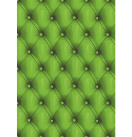 #C/618 Decopatch Green Cushion 3 Sheets of 1 Design Decoupage Paper 11 3/4 x 15 3/4
