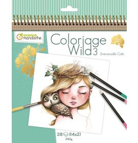 Avenue Mandarine - Coloring Book - Wild 3