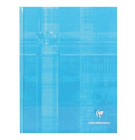 Clairefontaine - Classic Notebook - Hardcover - Lined - 96 Sheets - 6 x 8 1/4" - Turquoise