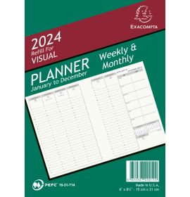 Quo Vadis 2024 Refill For Visual Planner