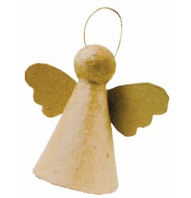 Decopatch Holiday Ornaments Papier-Mache - (h) 8 1/4 - Angel