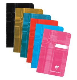 Clairefontaine - Classic Notebook - Staplebound - Lined - 24 Sheets - 3 x 4 3/4" - Assorted
