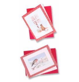 #950/30L Holiday Season Blank Cards - Blank - Bird